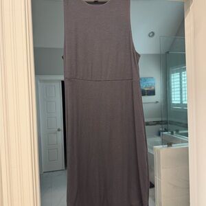 Athleta Black Midi Dress